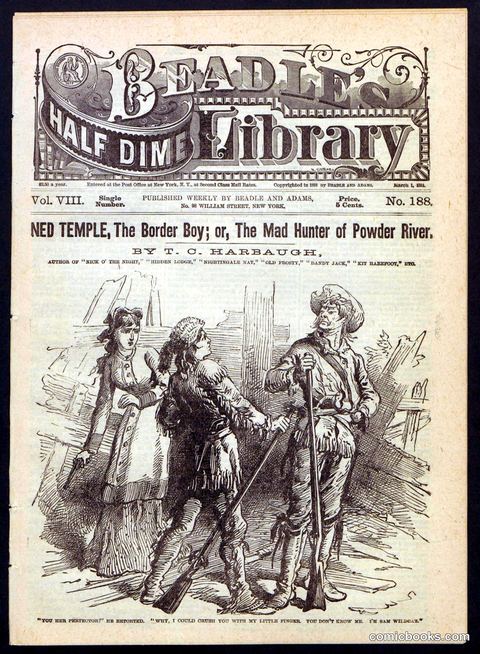 Beadle's Half Dime Library, No. 188