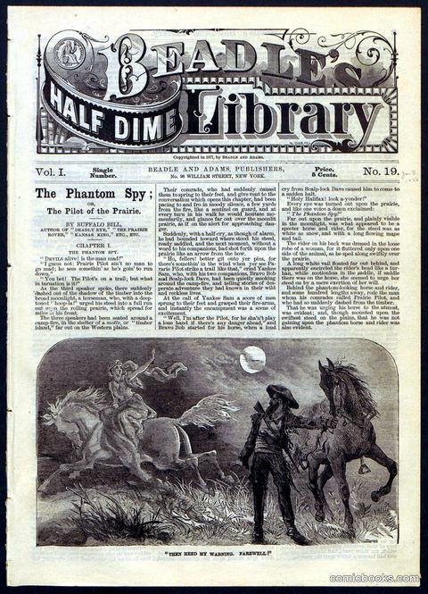 Beadle's Half Dime Library, No. 19