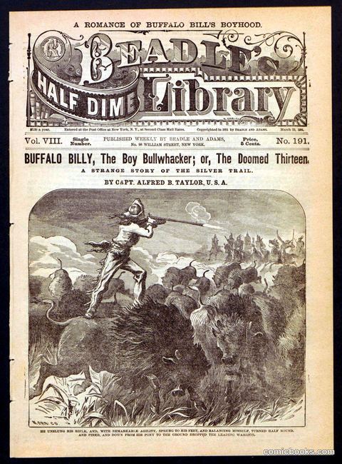 Beadle's Half Dime Library No. 191