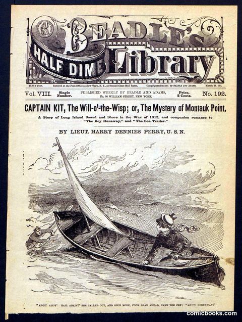 Beadle's Half Dime Library No. 192