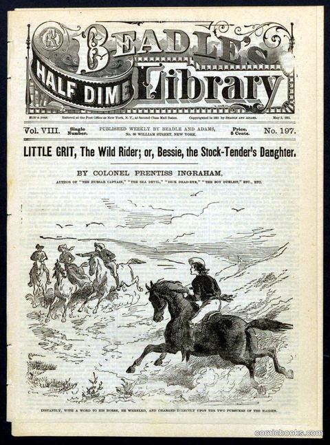 Beadle's Half Dime Library No. 197