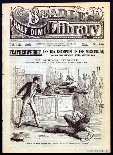 Beadle's Half Dime Library, No. 199