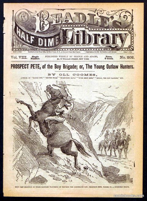 Beadle's Half Dime Library No. 202