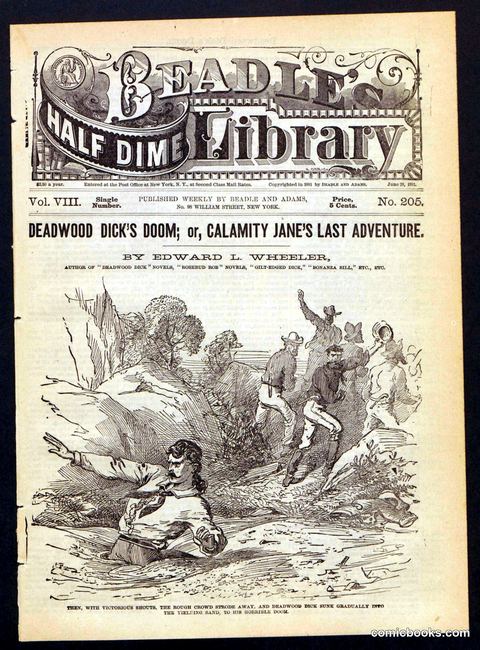 Beadle's Half Dime Library No. 205