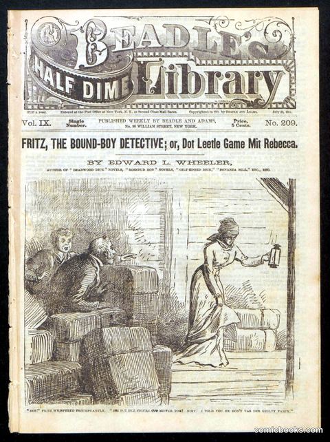 Beadle's Half Dime Library No. 209