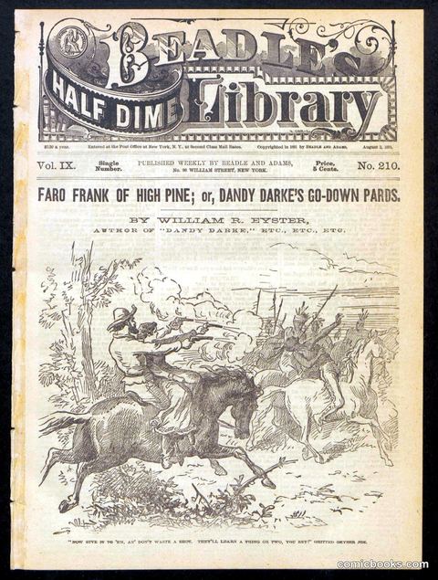 Beadle's Half Dime Library No. 210