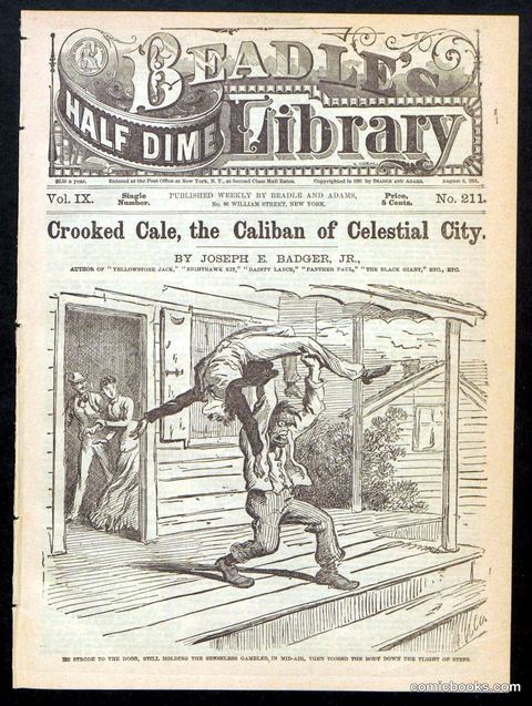Beadle's Half Dime Library No. 211