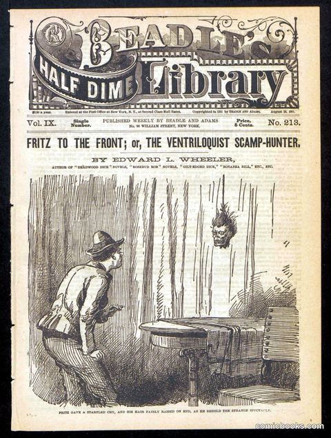 Beadle's Half Dime Library No. 213