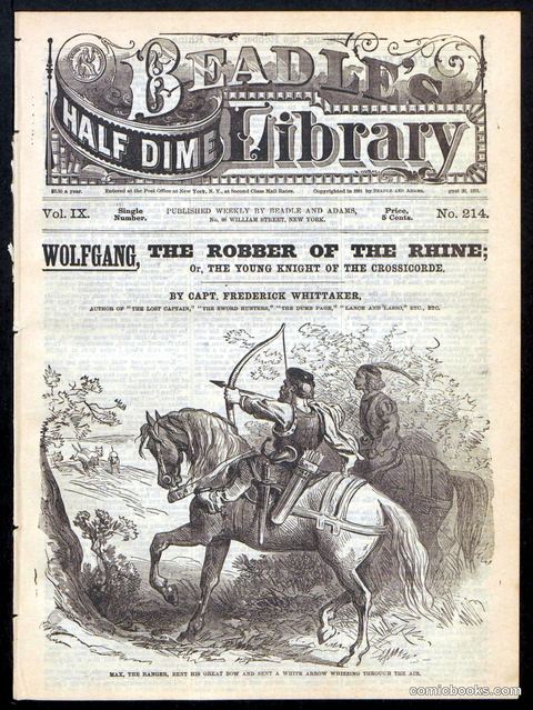 Beadle's Half Dime Library No. 214