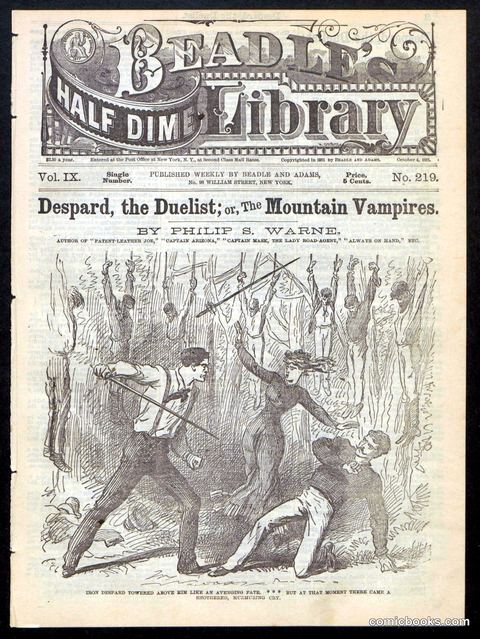 Beadle's Half Dime Library No. 219