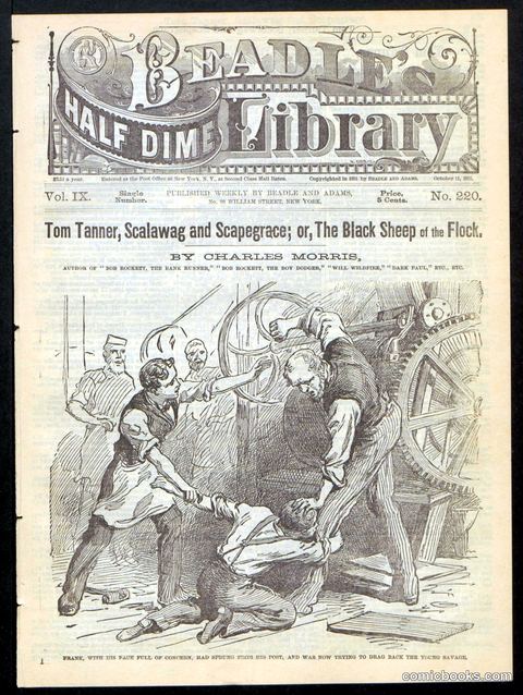 Beadle's Half Dime Library No. 220