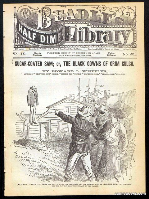 Beadle's Half Dime Library No. 221