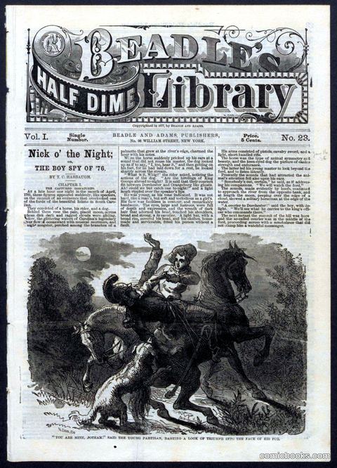 Beadle's Half Dime Library, No. 23