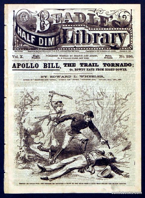 Beadle's Half Dime Library, No. 296