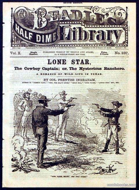 Beadle's Half Dime Library, No. 237