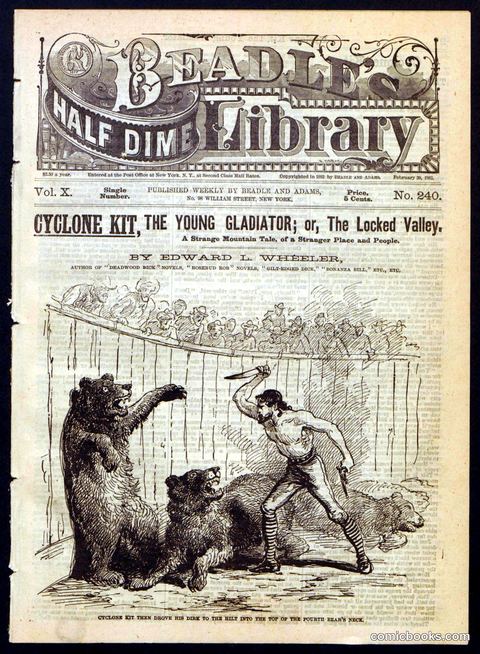 Beadle's Half Dime Library No. 240