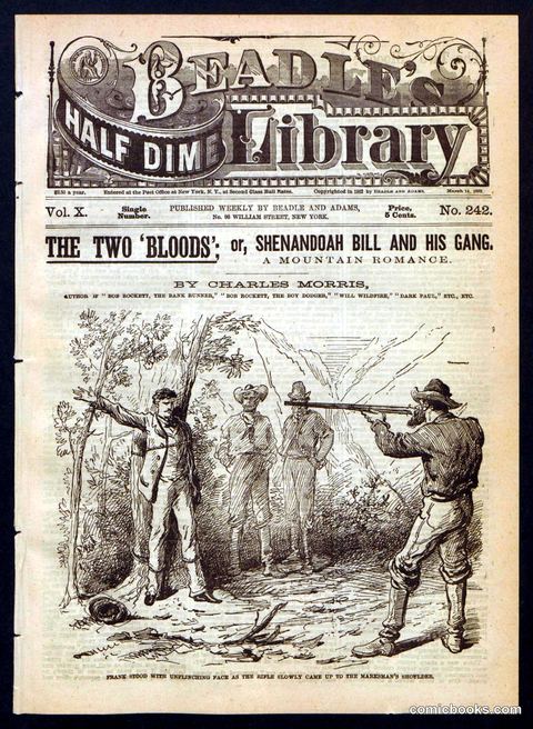 Beadle's Half Dime Library, No. 242