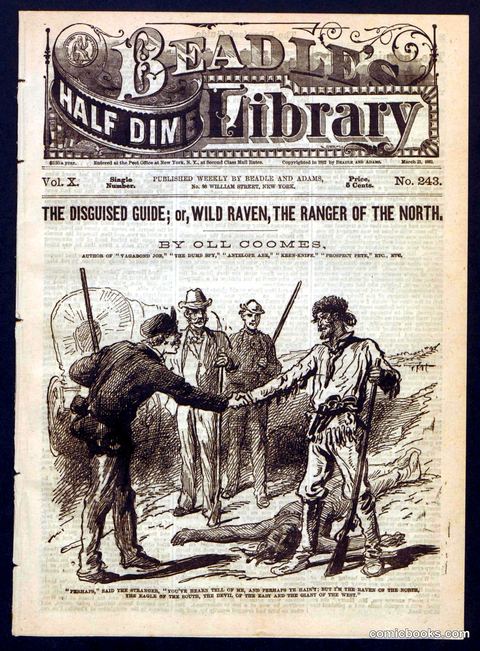 Beadle's Half Dime Library, No. 243