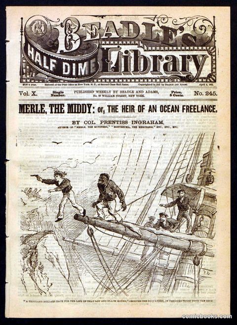 Beadle's Half Dime Library, No. 245