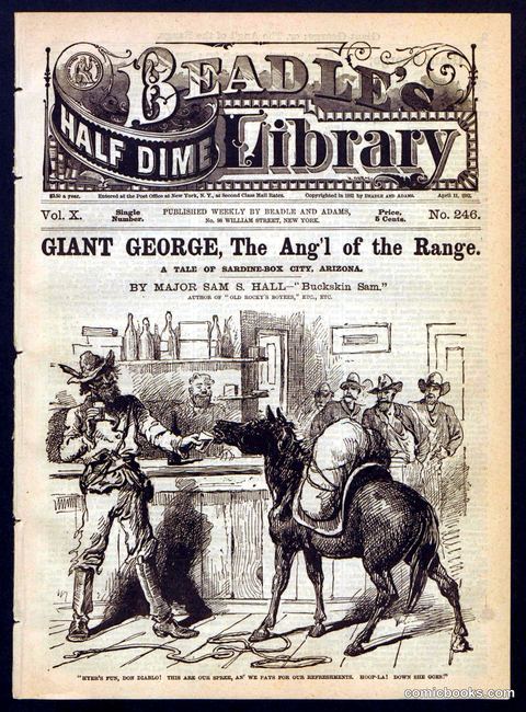 Beadle's Half Dime Library, No. 246