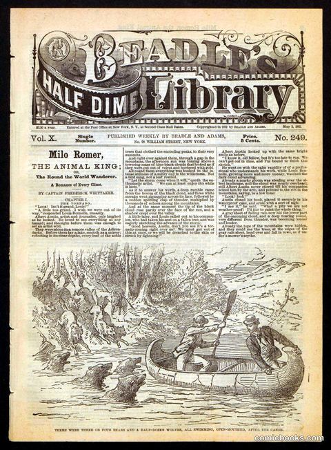 Beadle's Half Dime Library, No. 249