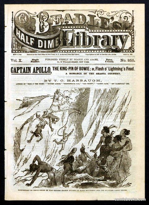 Beadle's Half Dime Library No. 255