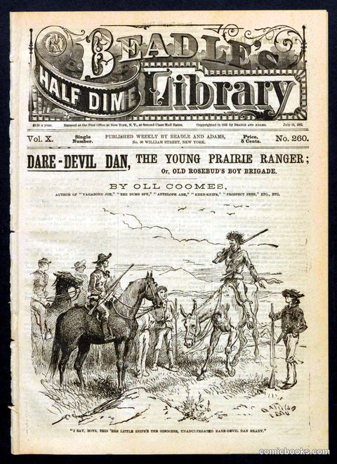 Beadle's Half Dime Library, No. 260