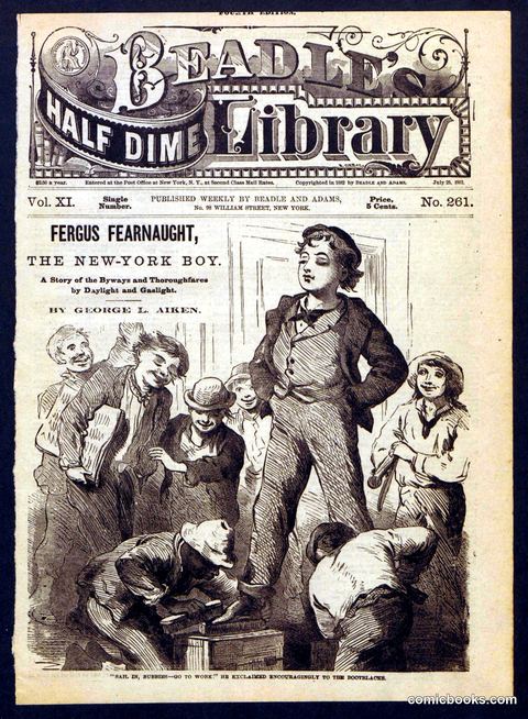 Beadle's Half Dime Library No. 261
