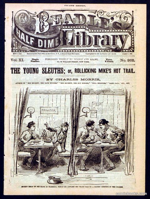 Beadle's Half Dime Library, No. 262
