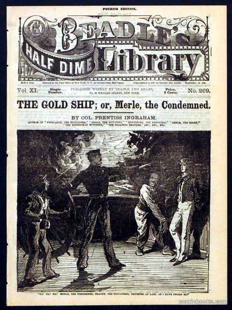 Beadle's Half Dime Library No. 269