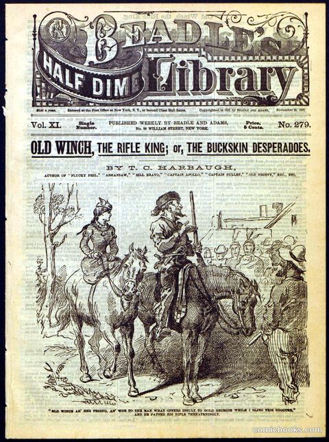 Beadle's Half Dime Library, No. 279