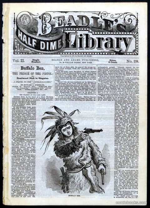 Beadle's Half Dime Library No. 28
