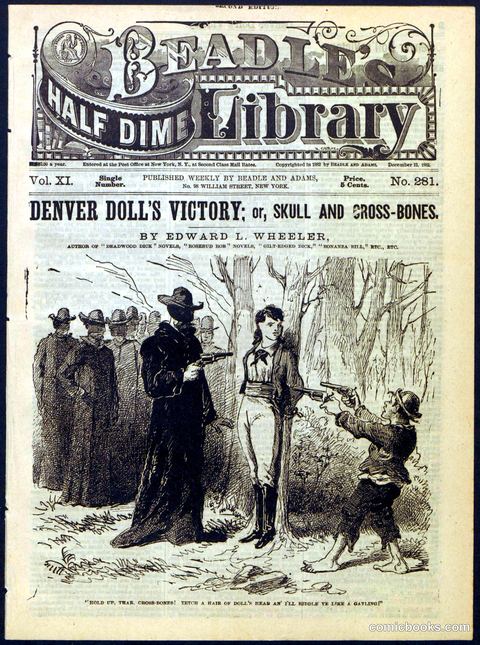 Beadle's Half Dime Library, No. 281