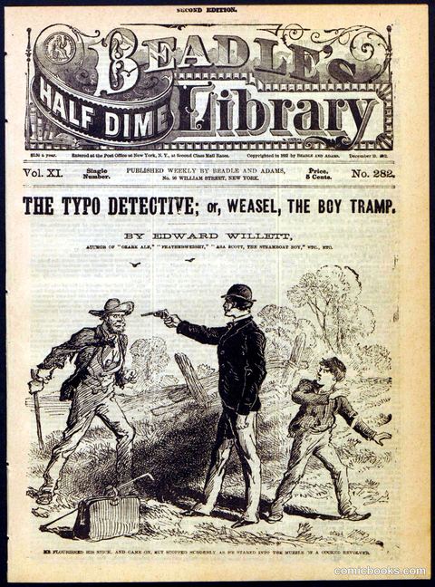 Beadle's Half Dime Library No. 282