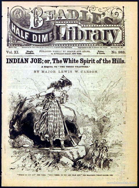 Beadle's Half Dime Library, No. 283