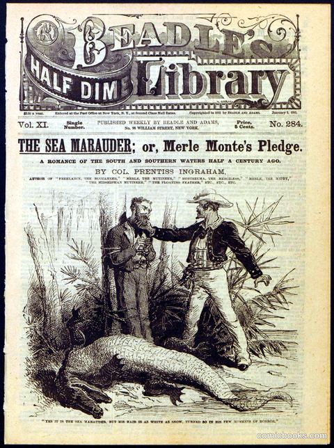 Beadle's Half Dime Library, No. 284