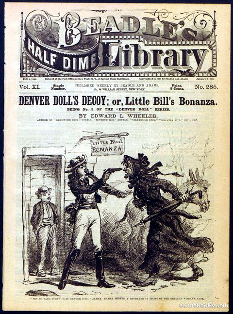 Beadle's Half Dime Library No. 285