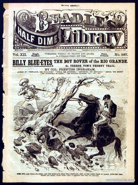 Beadle's Half Dime Library No. 287