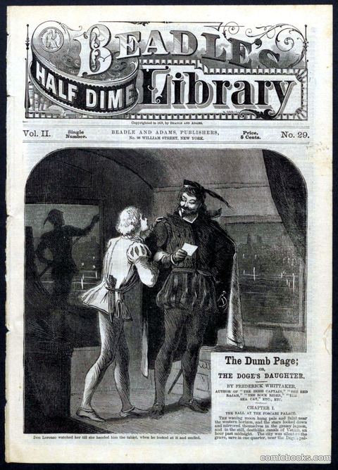 Beadle's Half Dime Library, No. 29