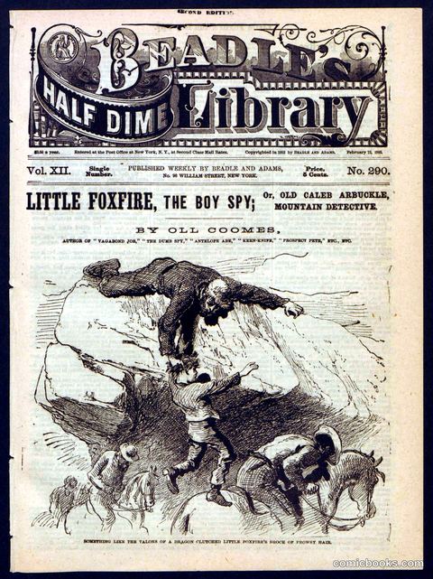 Beadle's Half Dime Library, No. 290