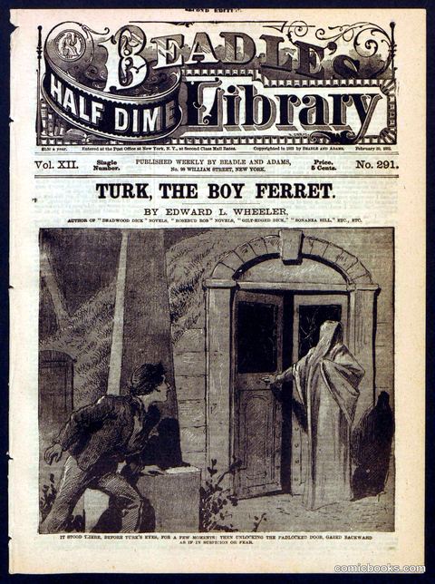 Beadle's Half Dime Library No. 291