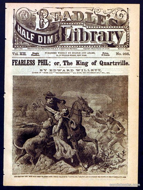 Beadle's Half Dime Library No. 295