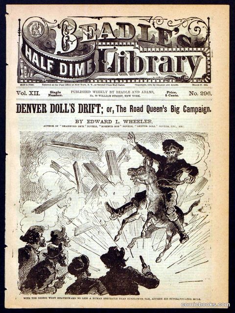 Beadle's Half Dime Library No. 296