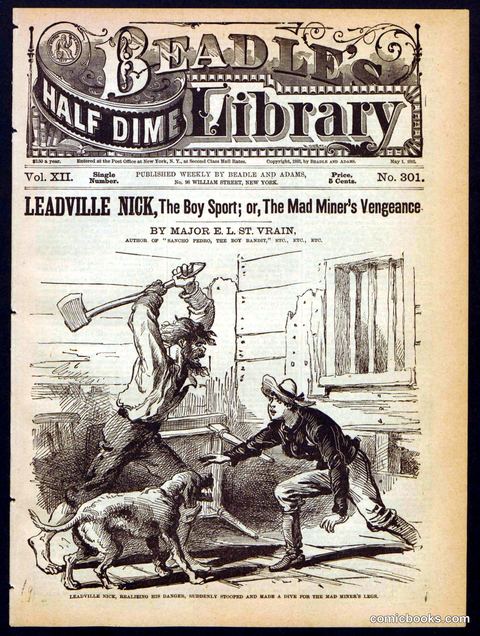 Beadle's Half Dime Library No. 301