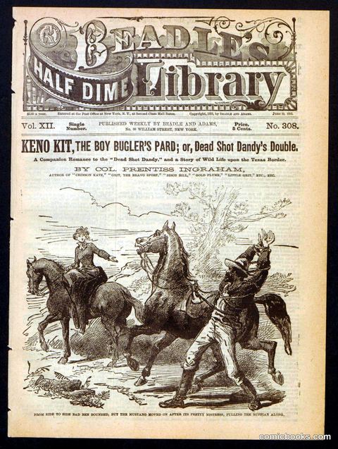 Beadle's Half Dime Library No. 308