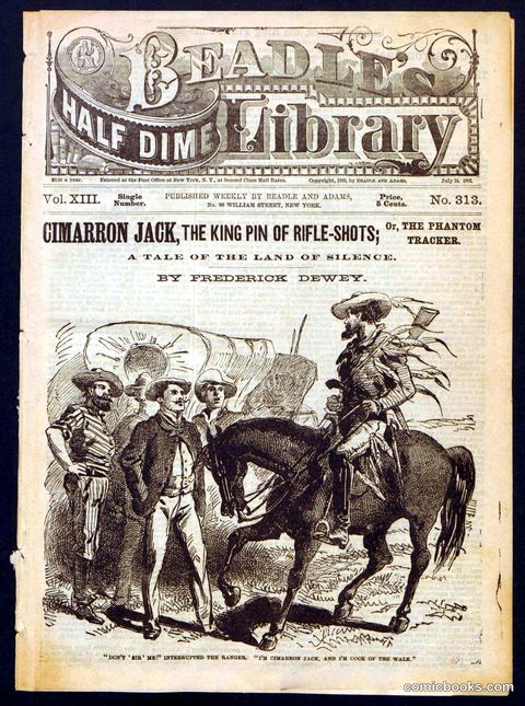 Beadle's Half Dime Library No. 318