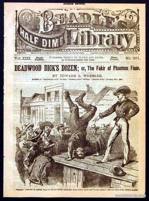 Beadle's Half Dime Library, No. 321
