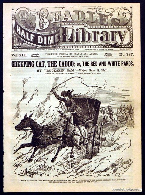 Beadle's Half Dime Library, No. 327