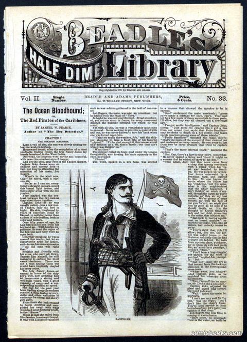 Beadle's Half Dime Library, No. 33