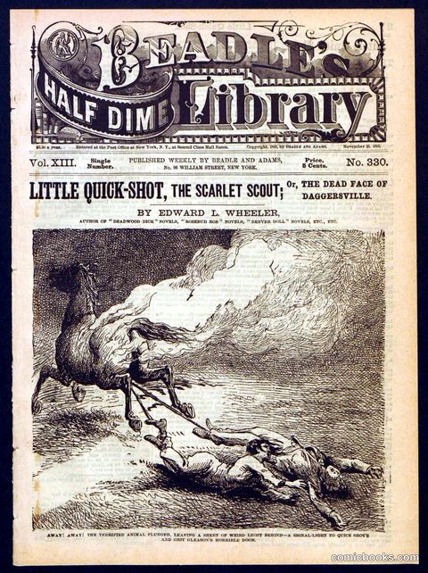Beadle's Half Dime Library No. 330